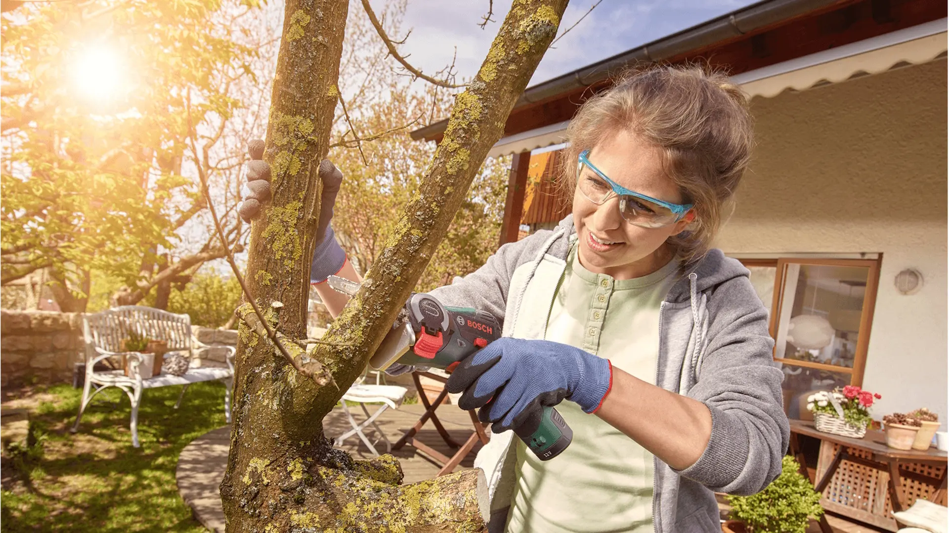 Аккумуляторная сабельная пила Bosch EasyCut 12 (06033C9001) - 3