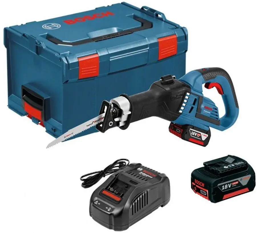 Аккумуляторная сабельная пила Bosch GSA 18V-32 + GBA 5.0Ahx2 Set