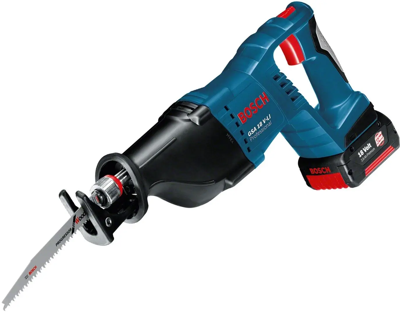 Ferastrau sabie cu acumulator Bosch GSA 18V-LI Professional