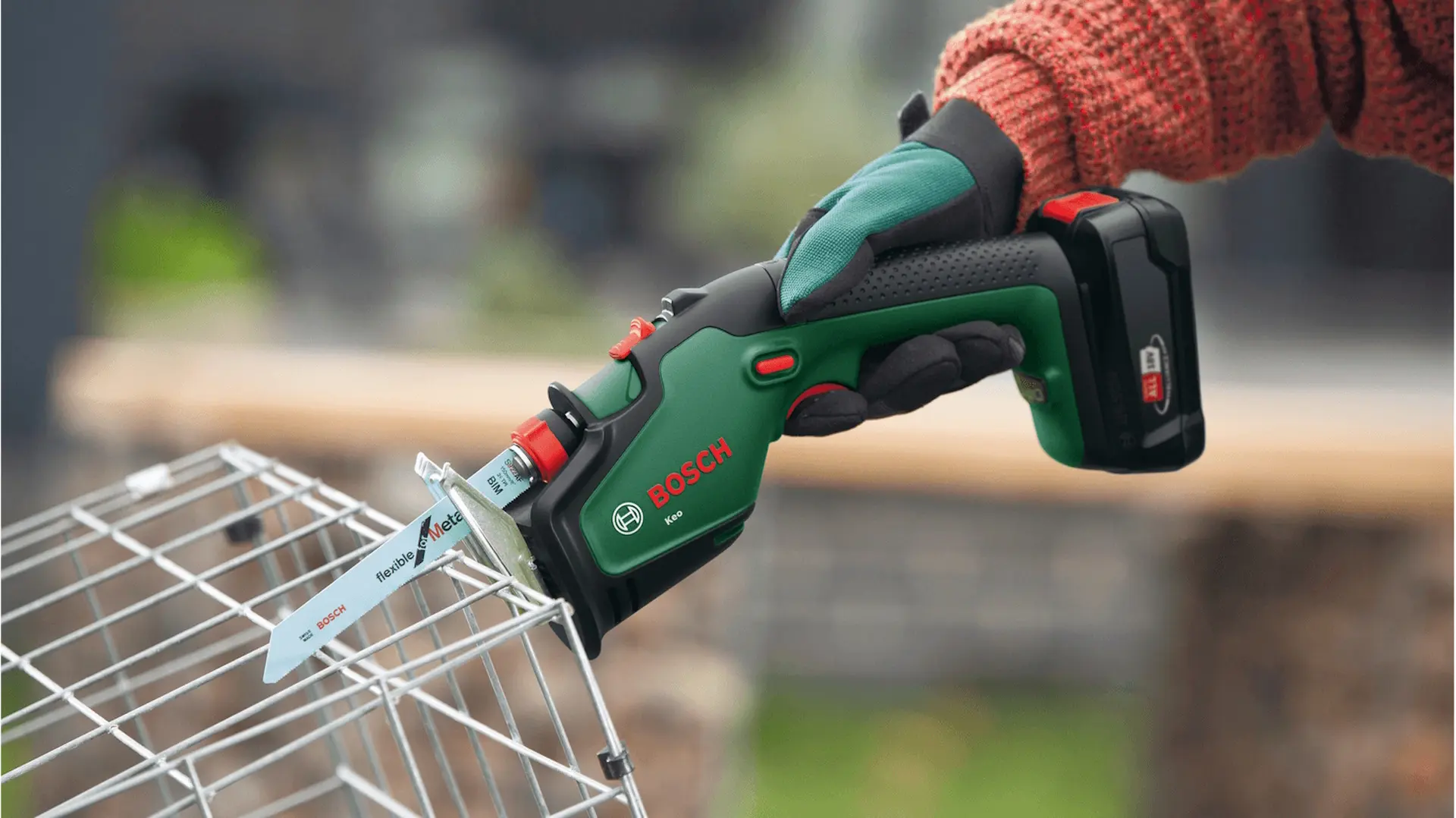 Ferastrau cu sabie cu acumulator Bosch Keo (0600861A01) - 4