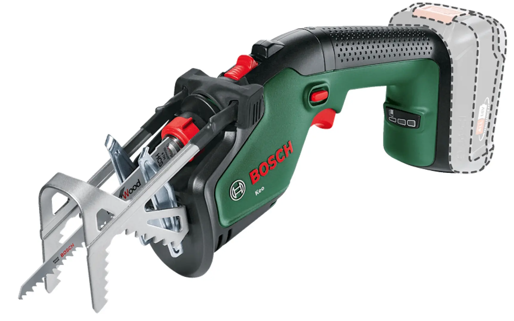 Ferastrau cu sabie cu acumulator Bosch Keo (0600861A01)