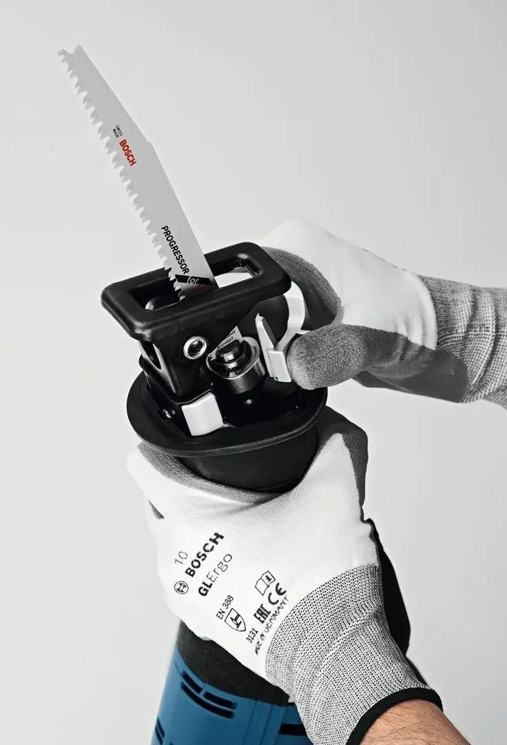 Аккумуляторная сабельная пила Bosch Professional GSA 18V-32 + GBA 18V 5.0Ahx2 + GAL 1880 CV + L-BOXX - 3