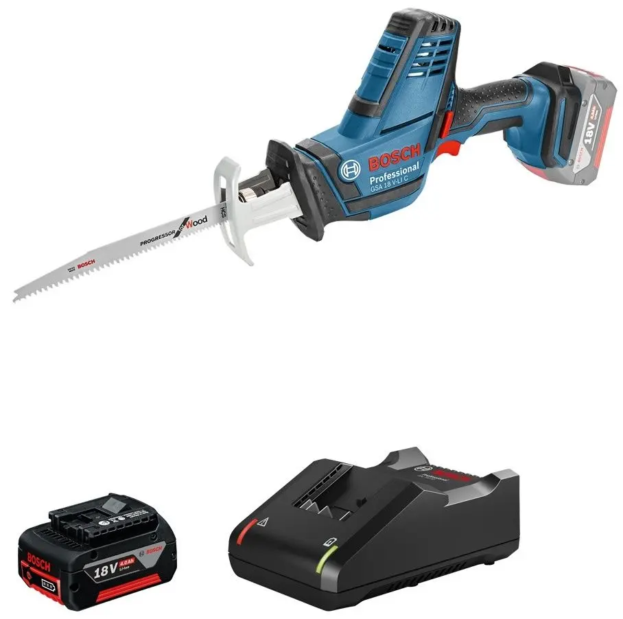 Аккумуляторная сабельная пила Bosch Professional GSA 18V-LI C