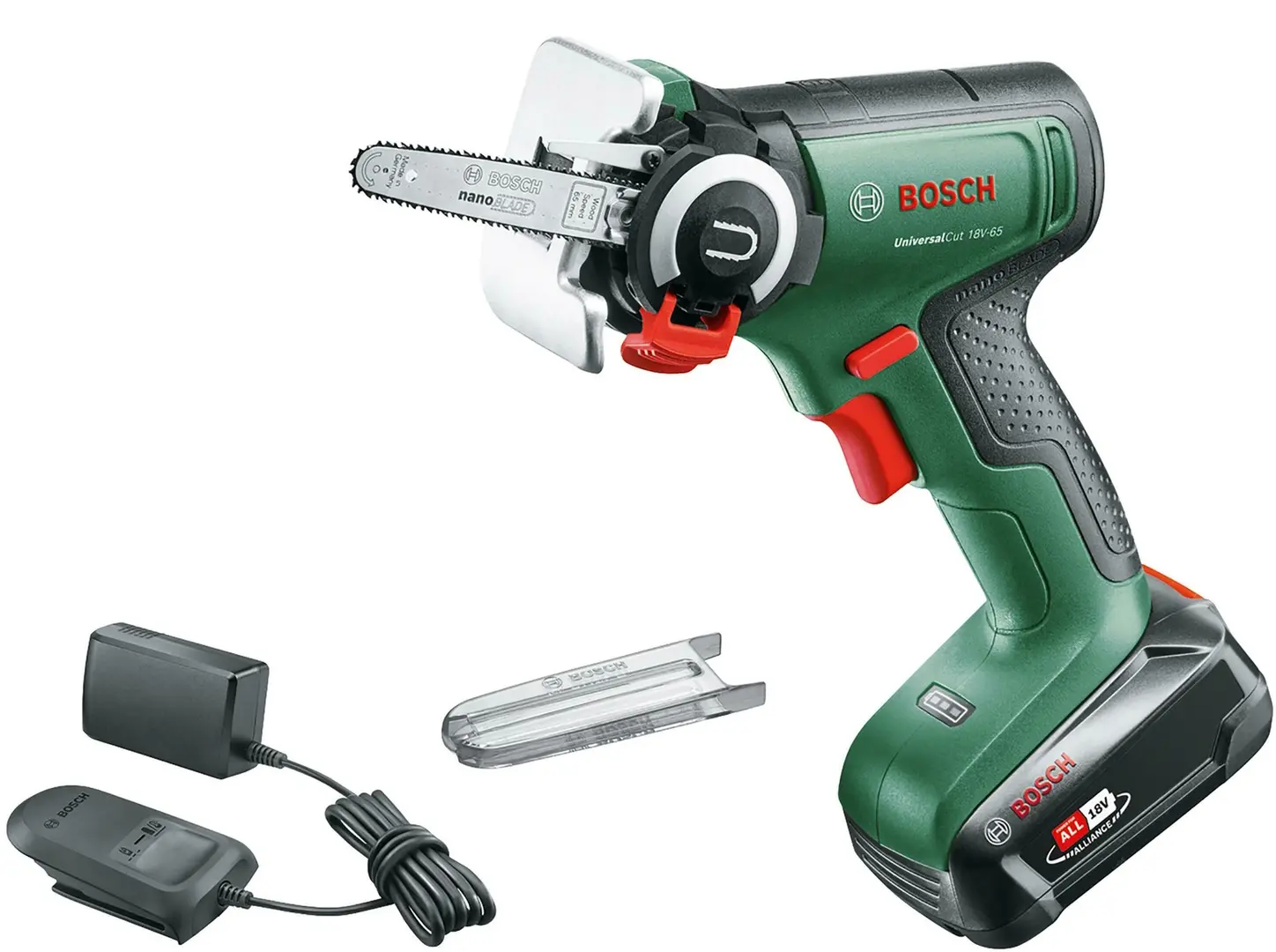Аккумуляторная сабельная пила Bosch UniversalCut 18V-65 (06033D5202)