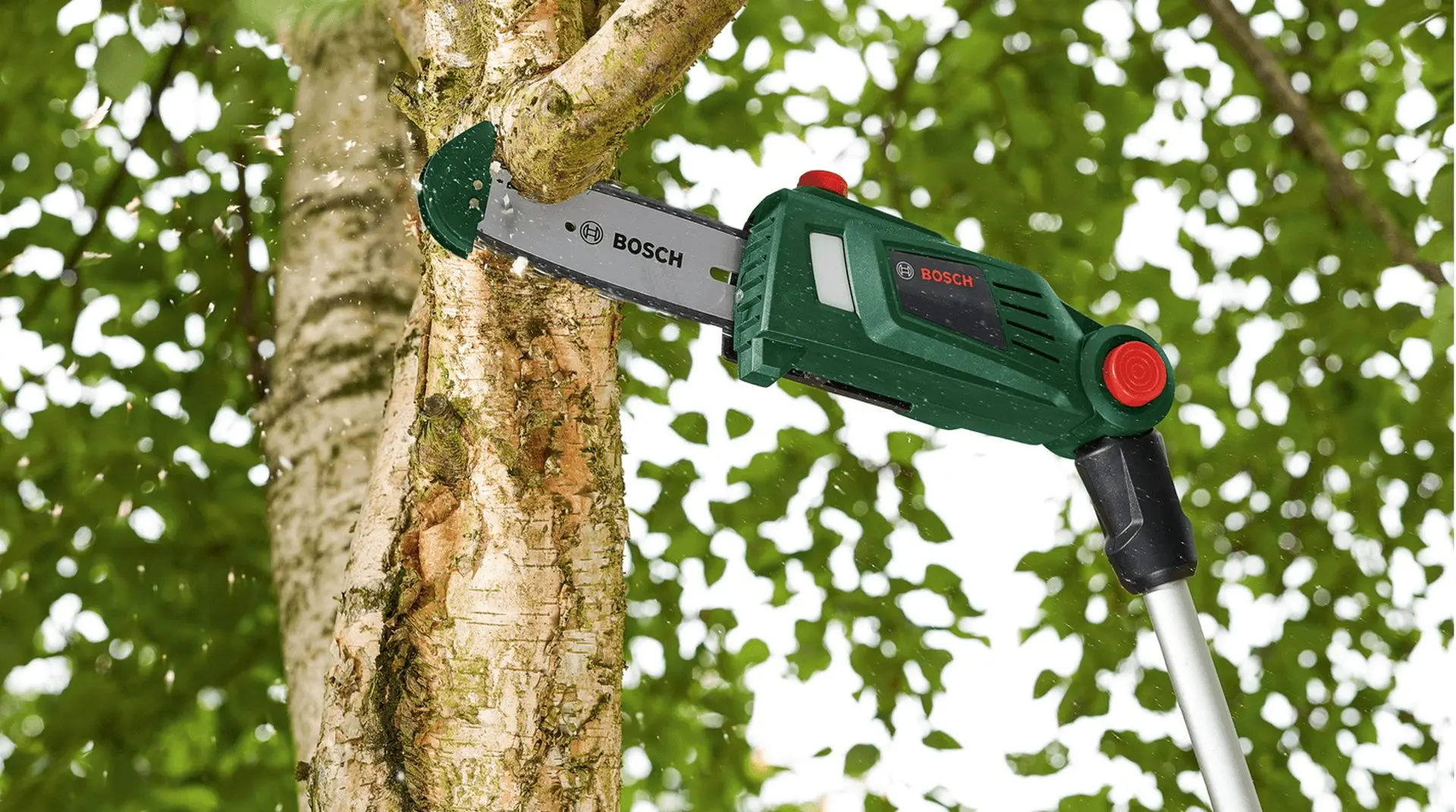 Пила цепная аккумуляторная Bosch PolePruner 18V - 2