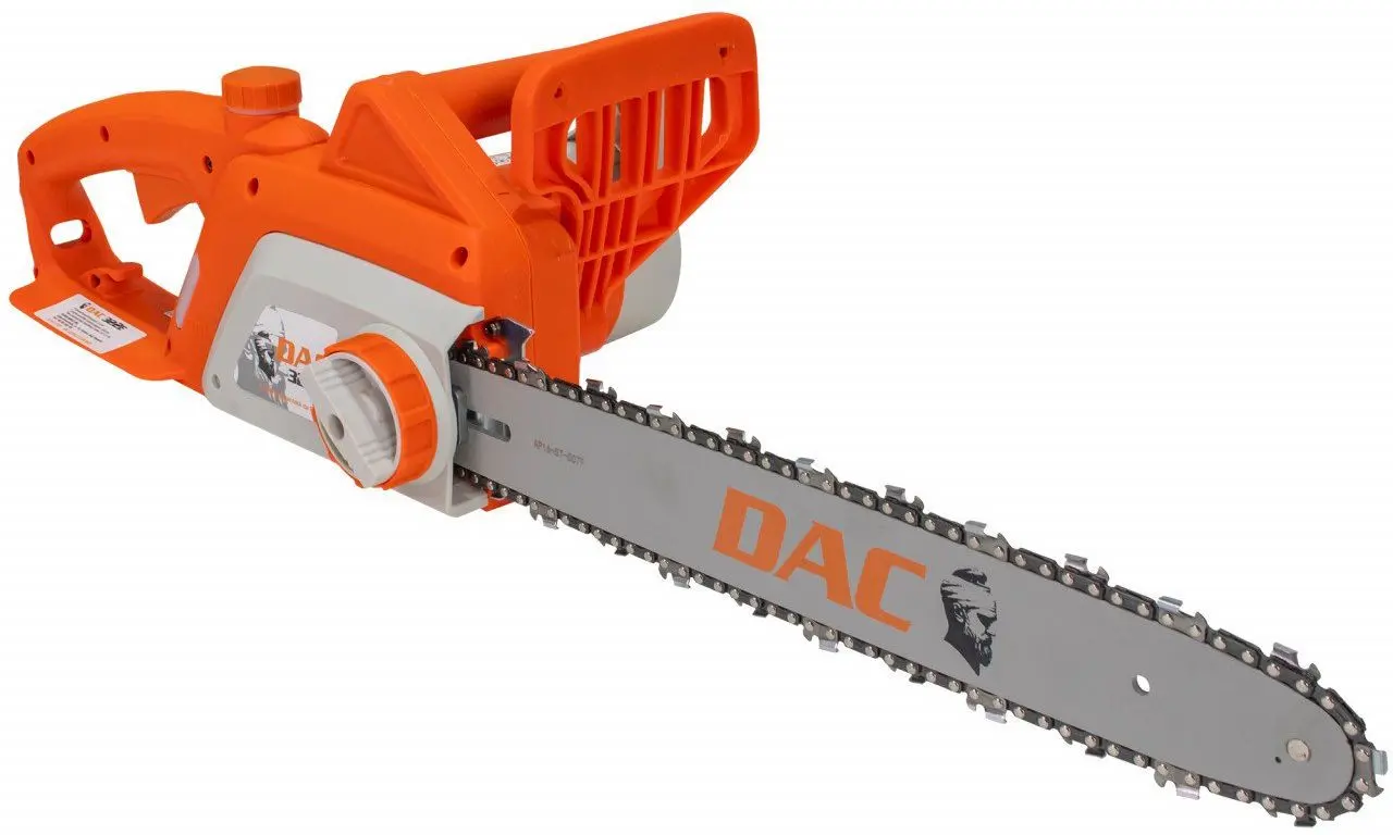 Аккумуляторная цепная пила Ruris DAC 318E (Orange/Grey) - 2