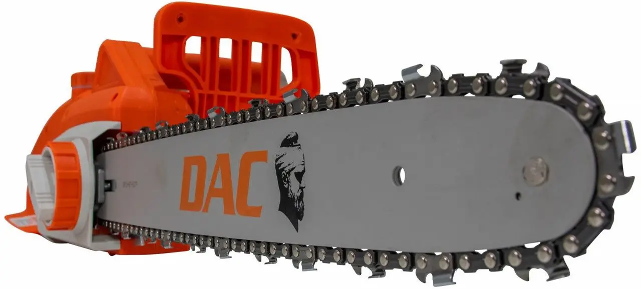 Аккумуляторная цепная пила Ruris DAC 318E (Orange/Grey) - 3