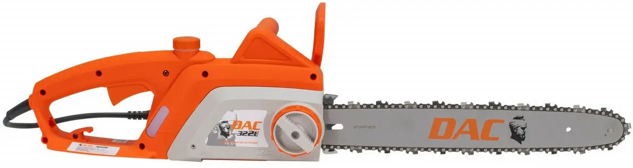 Аккумуляторная цепная пила Ruris DAC 318E (Orange/Grey) - 4