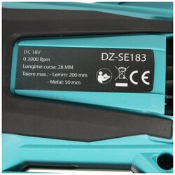 Ferastrau sabie cu acumulator Detoolz DZ-SE183 Solo Thumb