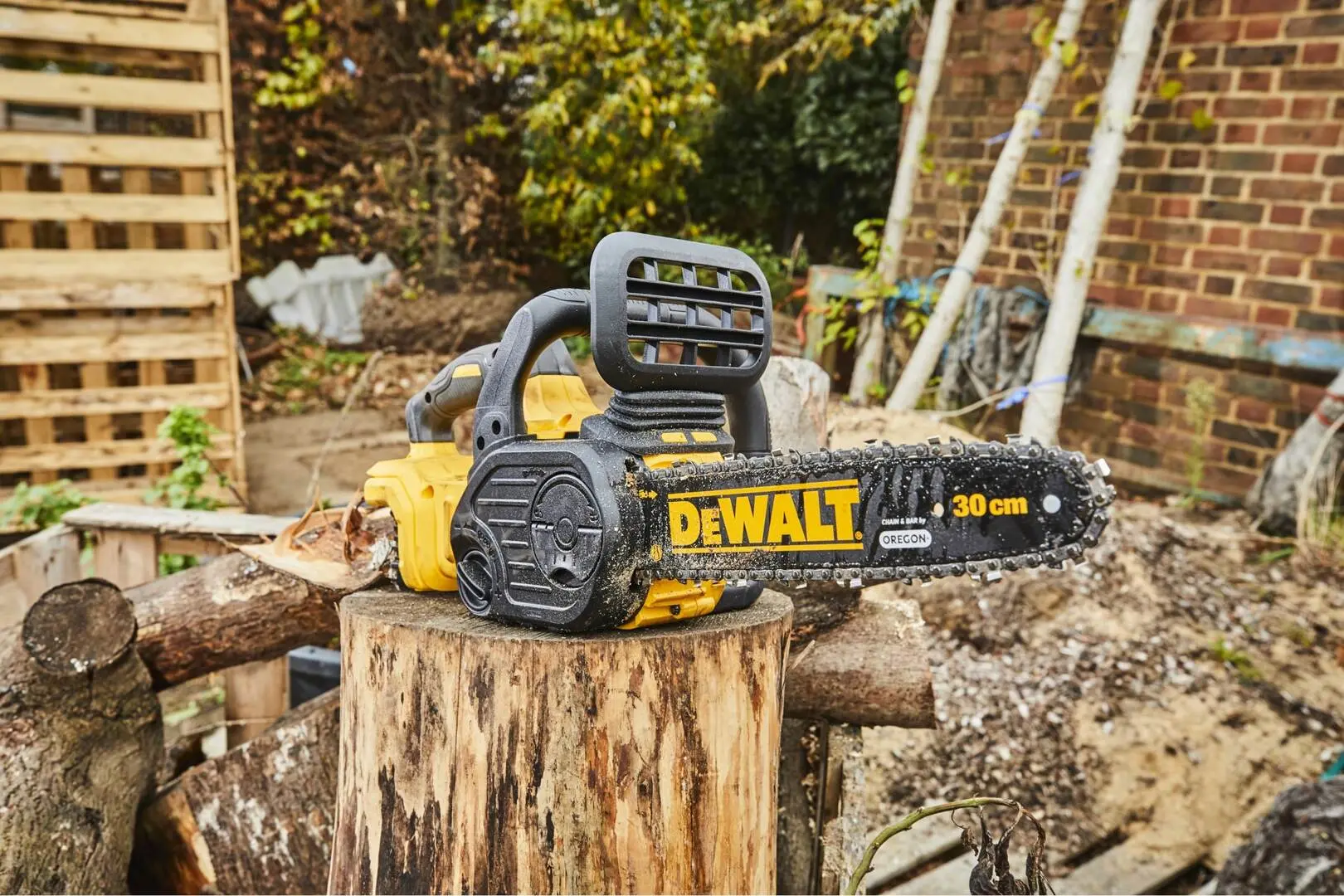 Аккумуляторная цепная пила Dewalt DCM565N-XJ Solo - 5