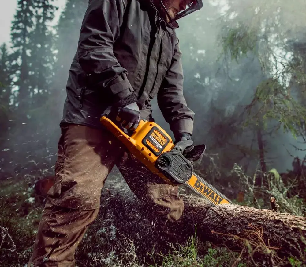 Аккумуляторная цепная пила Dewalt DCM575X1 - 7