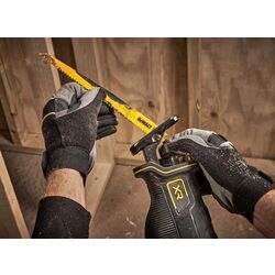 Аккумуляторная сабельная пила Dewalt DCS382NT Solo Thumb
