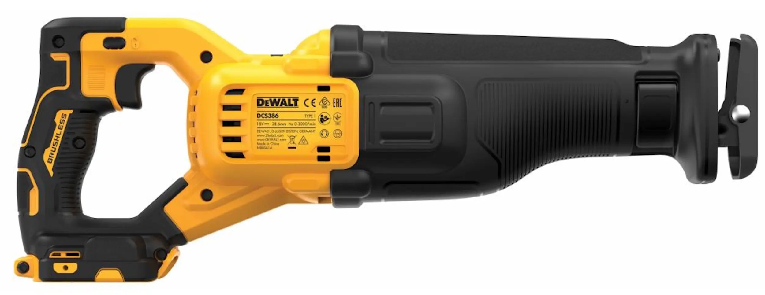 Аккумуляторная сабельная пила Dewalt DCS386H2T - 5