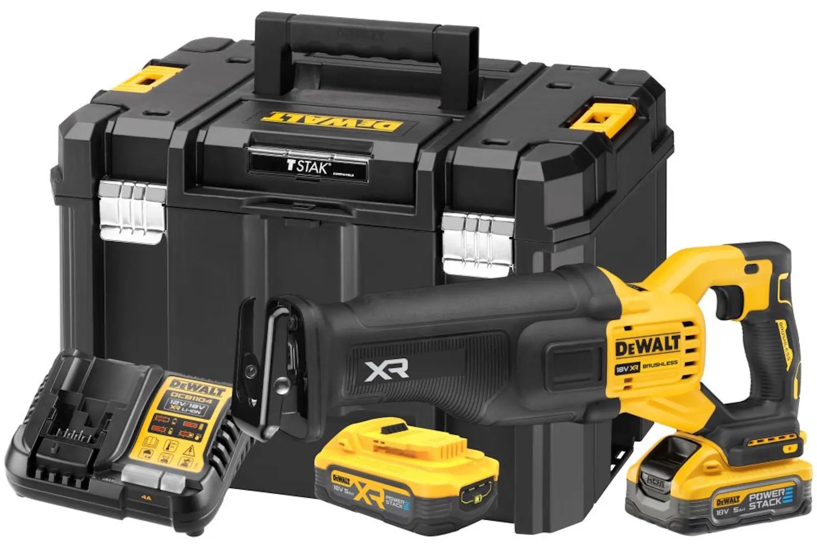 Аккумуляторная сабельная пила Dewalt DCS386H2T