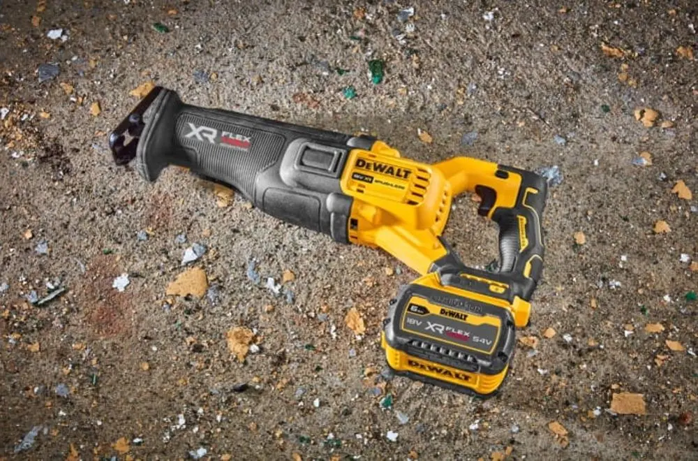 Аккумуляторная сабельная пила Dewalt DCS386NT-XJ - 3