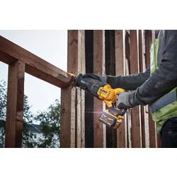 Аккумуляторная сабельная пила Dewalt DCS386NT-XJ Thumb