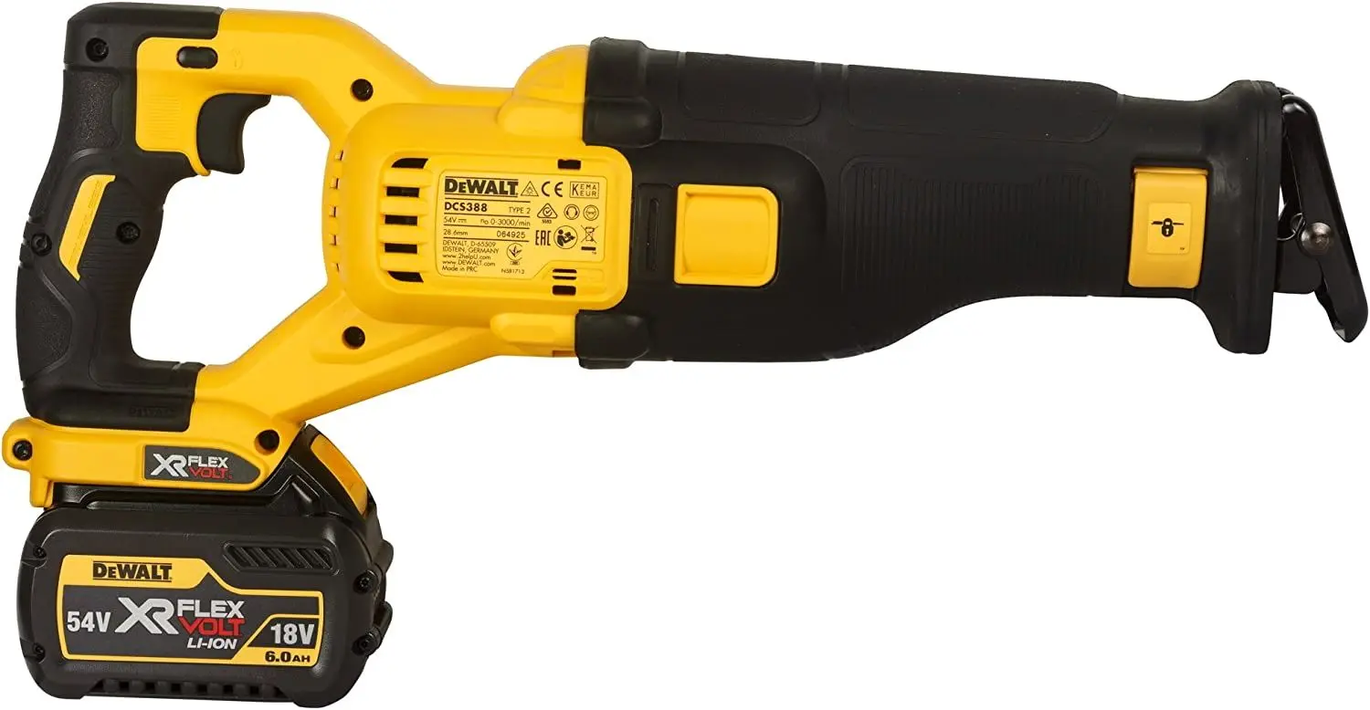 Аккумуляторная сабельная пила Dewalt DCS388T2-QW - 2