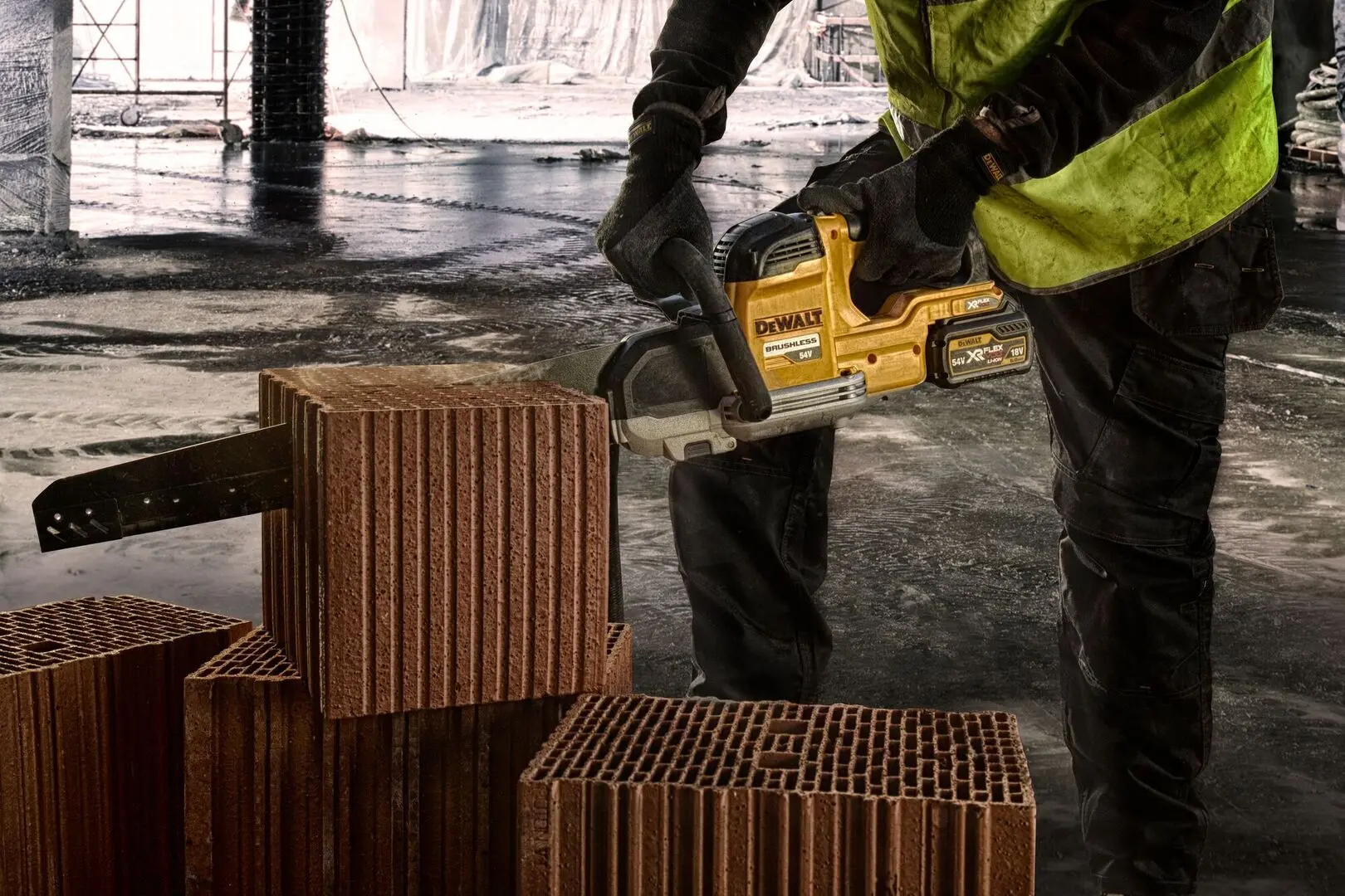 Пила аккумуляторная Dewalt Alligator DCS397T2-QW + DCB546-XJ 6.0Ahx2 Set - 4