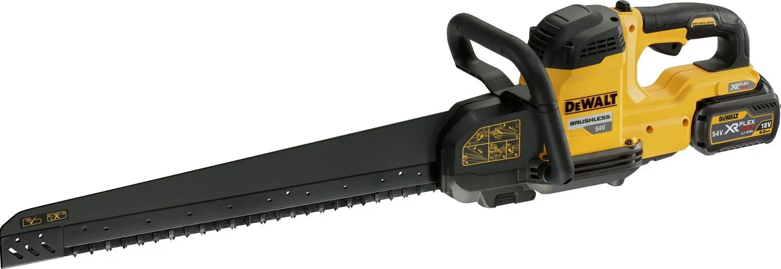 Пила аккумуляторная Dewalt Alligator DCS398T2-QW + DCB546-XJ 6.0Ahx2 Set - 2