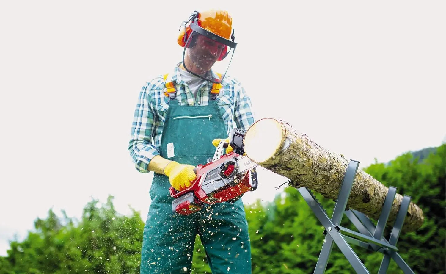 Ferastrau cu lant cu acumulator Einhell GE-LC 18/25 Li Solo