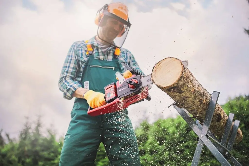 Аккумуляторная цепная пила Einhell GE-LC 36/35 Li Solo - 2