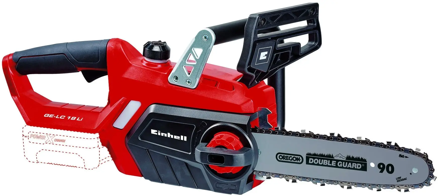 Аккумуляторная цепная пила Einhell Power X-Change GE-LC 18 Li Set - 9