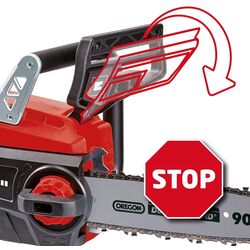 Аккумуляторная цепная пила Einhell Power X-Change GE-LC 18 Li Set Thumb