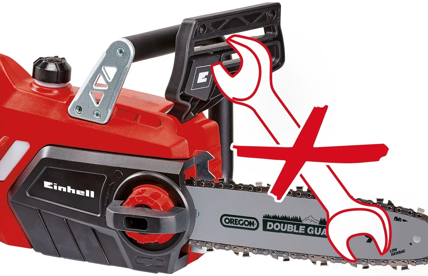 Аккумуляторная цепная пила Einhell Power X-Change GE-LC 18 Li Set - 3