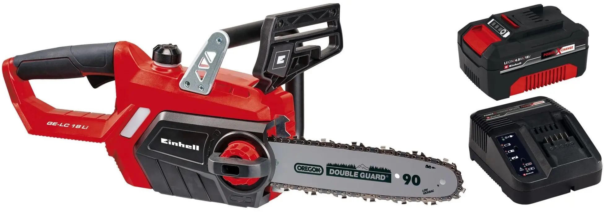 Аккумуляторная цепная пила Einhell Power X-Change GE-LC 18 Li Set