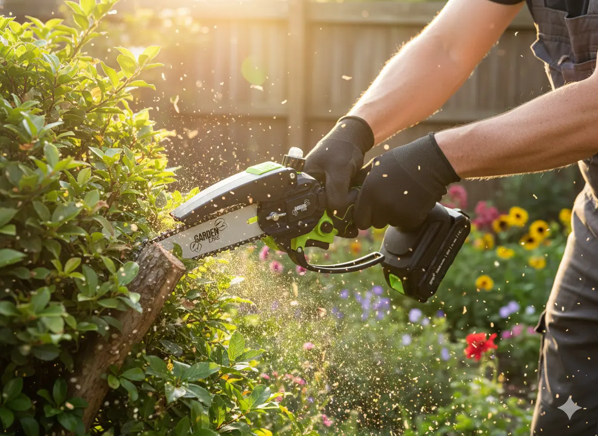 Ferastrau cu lant cu acumulator GardenLine WAN5493 - 4