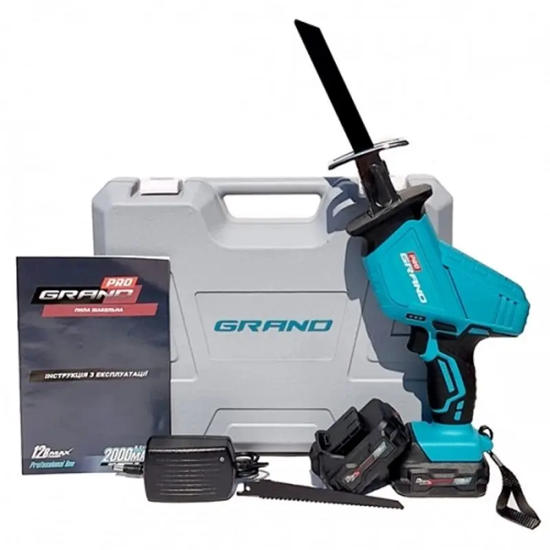 Аккумуляторная сабельная пила Grand ПС-12Li/Pro - 2