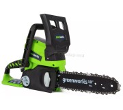 Fierastrau cu lant cu acumulator GreenWorks G24CS25 (Green/Black)