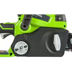 Аккумуляторная цепная пила GreenWorks G24CS25 (Green/Black) Thumb