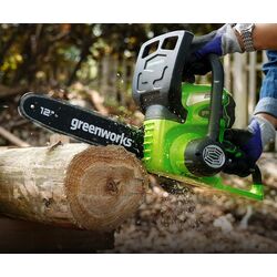 Fierastrau cu lant cu acumulator GreenWorks G40CS30 (Green/Black) Thumb