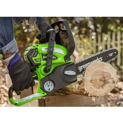 Fierastrau cu lant cu acumulator GreenWorks G40CS30 (Green/Black) Thumb