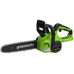 Аккумуляторная цепная пила Greenworks G40CS30II (Green/Black)