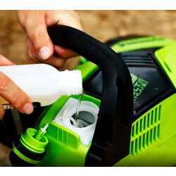 Аккумуляторная цепная пила Greenworks GD40CS18 (Green/Black) Thumb