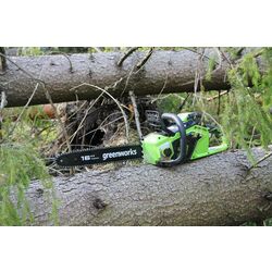Аккумуляторная цепная пила Greenworks GD40CS18K4 (Green/Black) Thumb