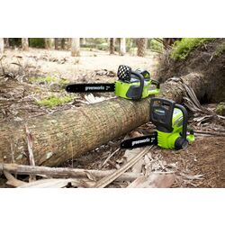 Fierastrau cu lant cu acumulator GreenWorks GD40CS40 (Green/Black) Thumb