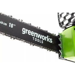 Fierastrau cu lant cu acumulator GreenWorks GD40CS40 (Green/Black) Thumb