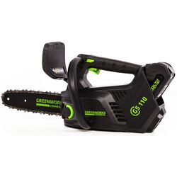 Аккумуляторная цепная пила Greenworks GD40TCS (Black/Green) Thumb