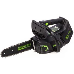 Аккумуляторная цепная пила Greenworks GD40TCS (Black/Green)
