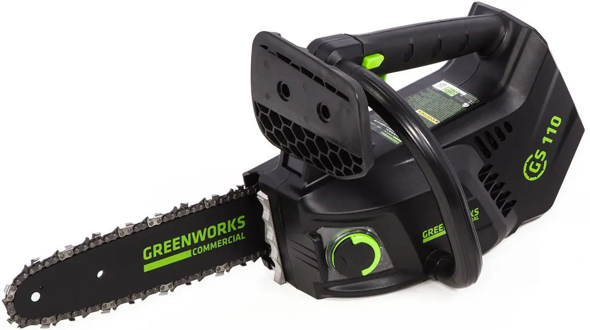 Аккумуляторная цепная пила Greenworks GD40TCS (Black/Green)