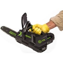 Аккумуляторная цепная пила GreenWorks GD40TCSK2 (Green/Black) Thumb