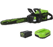 Аккумуляторная цепная пила GreenWorks GD60CS40 60V 2Ah