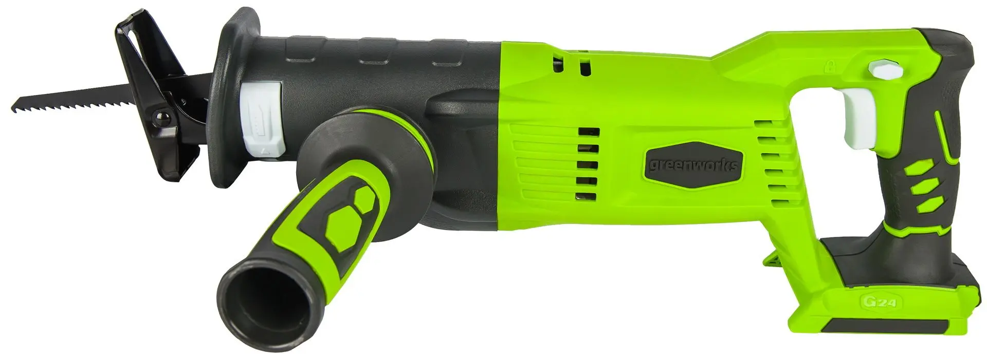 Ferestrau cu sabie cu acumulator GreenWorks G24RS (Green/Black)