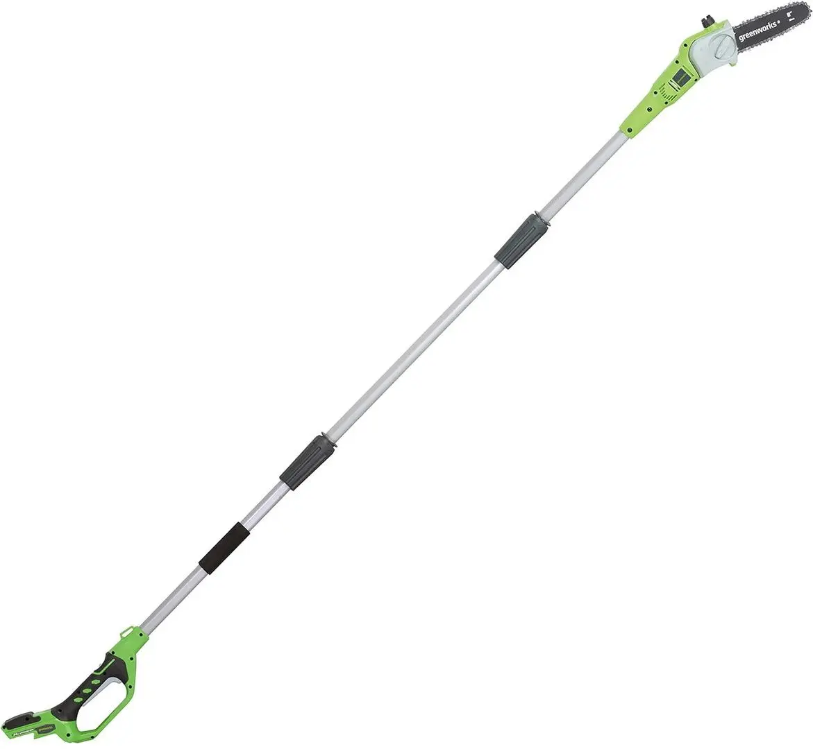 Аккумуляторный высоторез Greenworks G40PSFK2 (Green) - 2