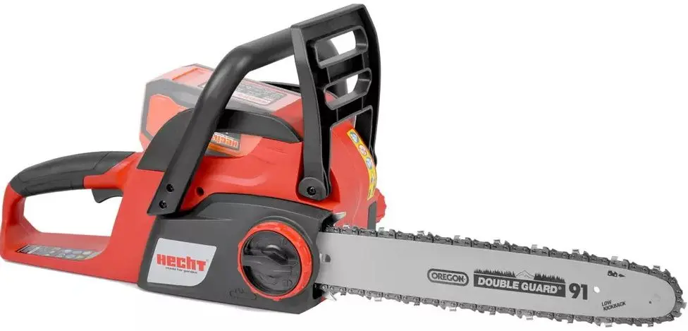 Пила цепная аккумуляторная с аккумулятором и зарядным устройством Hecht 9940 (Red/Black)