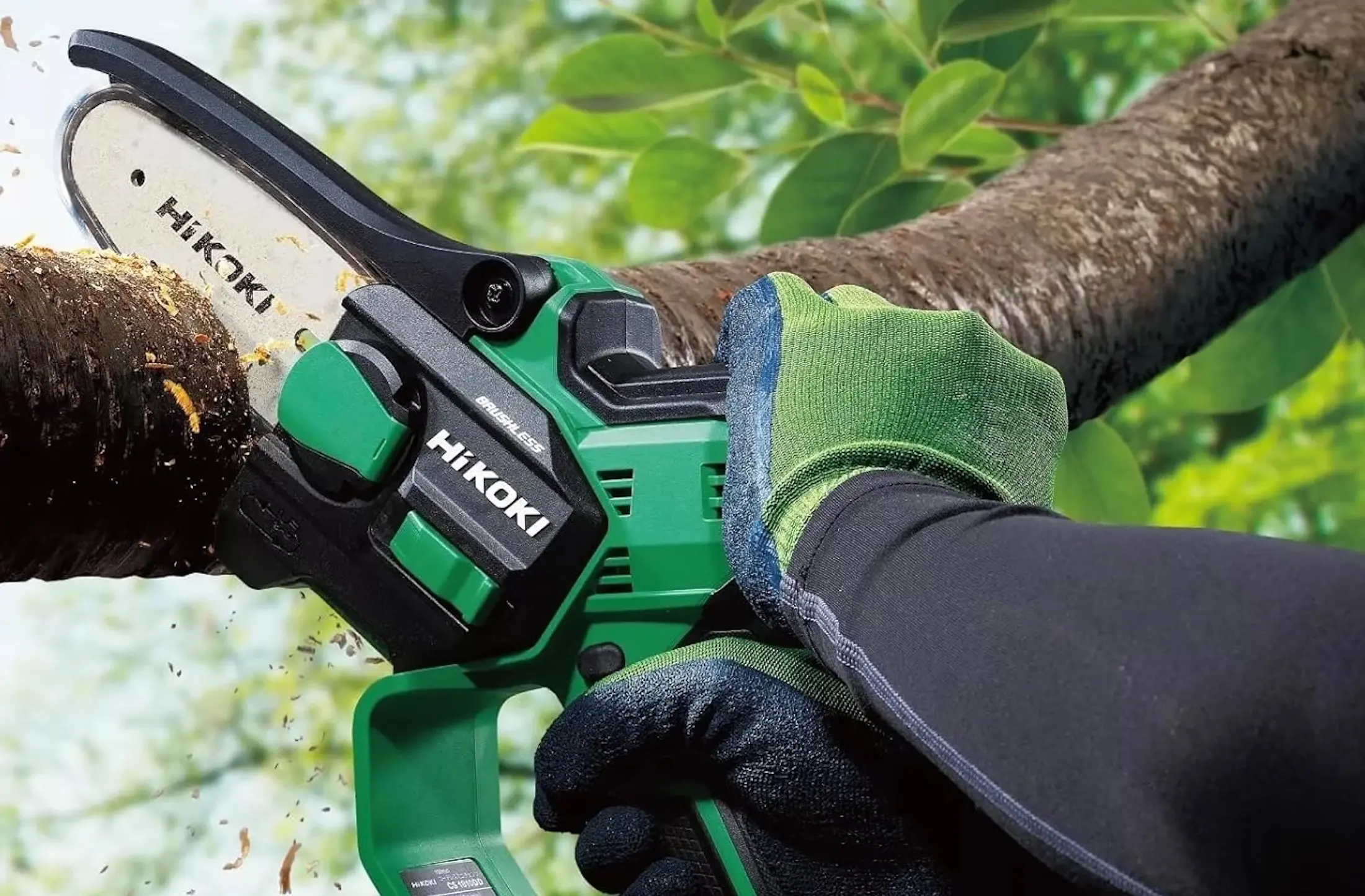 Аккумуляторная цепная пила Hikoki CS1810DDW4Z