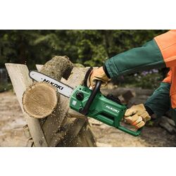 Fierastrau cu lant si acumulator Hikoki CS3635DBW4Z Solo Thumb